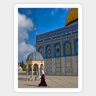 Temple Mount, Jerusalem Sticker